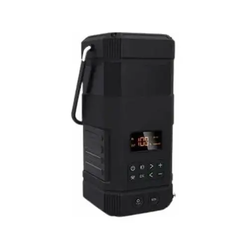 Radio outdoorowe cyfrowe DAB z latarnią BIVACC LANTERN czarny