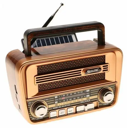 Inny producent Radio retro kuchenne przenośne głośnik tf mp3 usb solar bluetooth 4231