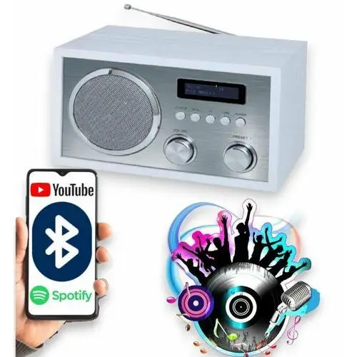 Radio sieciowe Radio domowe Radio kuchenne DAB+ Bluetooth