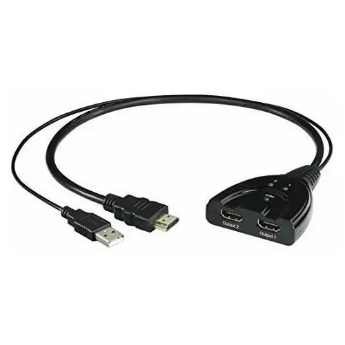 ROZDZIELACZ HDMI, PODWÓJNY HAMA