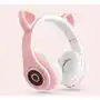 Inny producent Słuchawki dzieci bluetooth bezprzewodow kocie uszy różowy Sklep on-line
