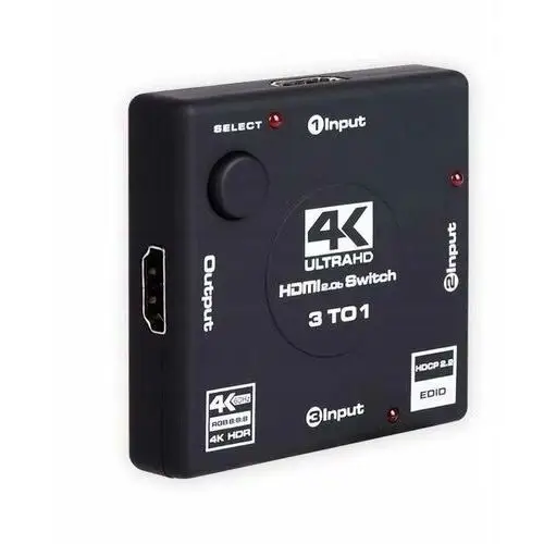 Inny producent Switch 3x1 hdmi 2.0 przełącznik rozdzielacz 4k60hz