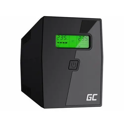 Inny producent Ups zasilacz awaryjny green cell power proof 600va 360w z wyświetlaczem lcd ups01lcd
