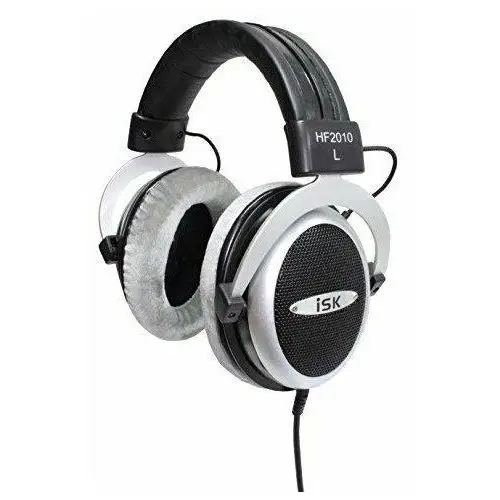 Słuchawki nauszne ISK HF-2010 Czarno-srebrny