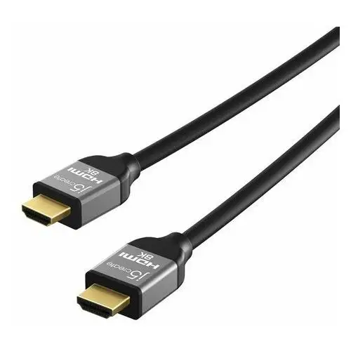 Kabel j5create ultra high speed 8k uhd hdmi cable (hdmi m - hdmi m; 2m; kolor czarny) jdc53-n J5 create