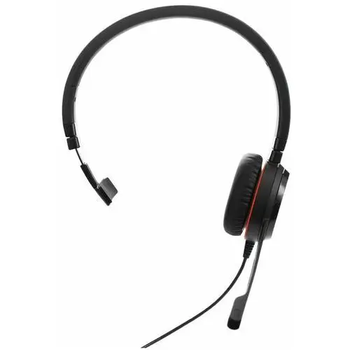 Monofoniczny zestaw słuchawkowy Jabra Evolve 20 SE – Słuchawki z certyfikatem Microsoft do softfonu VoIP z pasywną redukcją szumów – Kabel USB-A z k