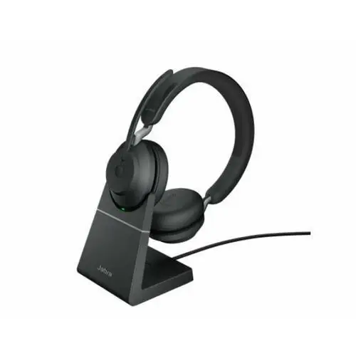 Słuchawki evolve2 65 stand link380c uc stereo czarne Jabra