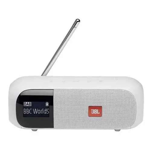 Głośnik bezprzewodowy JBL TUNER 2 Bluetooth z radiem DAB+ Biały