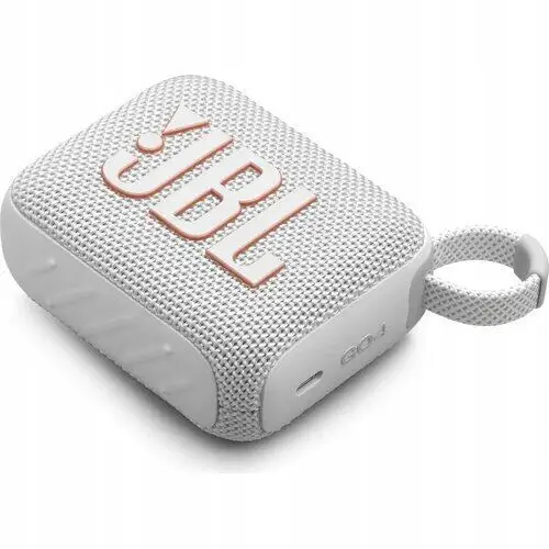 Jbl GO4 White Głośnik przenośny Bluetooth 4,2W