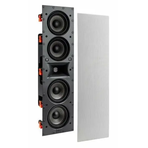 Jbl studio 6 theater dwudrożny głośnik instalacyjny 4 x 5,25' biały prostokąt