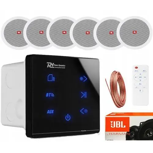 Jbl Sufitowy Ścienny Dotykowy Zestaw Audio Bt Usb
