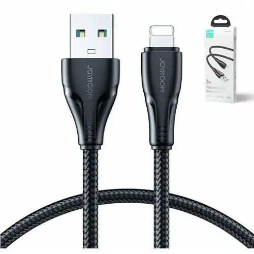 Kabel USB Joyroom Lightning 2.4A 1.2m Czarny
