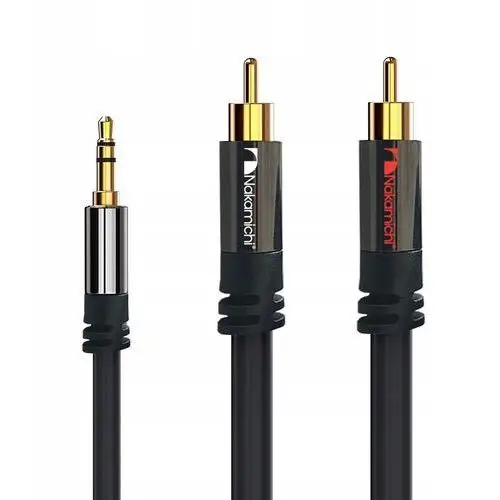 Kabel 2RCA-JACK 3,5mm Aux Cinch Nakamichi Ofc 7,5m
