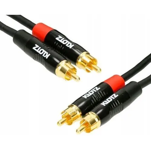 Kabel 2X Rca 2X Rca 3m Stereo Audio Klotz