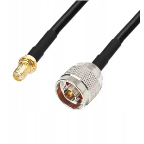 Kabel antenowy N wtyk Sma Rp gniazdo RG58 20m