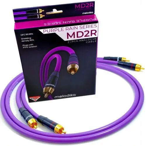 Kabel Audio 2RCA 2RCA Cinch Melodika MD2R10 1m