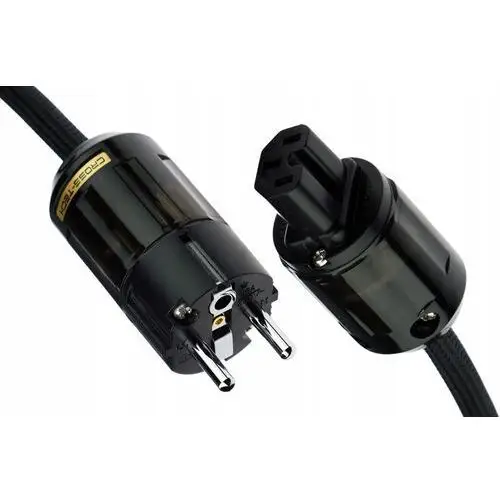Kabel Audio Zasilający Prądowy 230V Schuko C15 Hi-end 1m