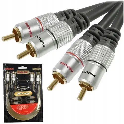 Kabel Przewód 2 Rca Cinch Prolink Exclusive 5m