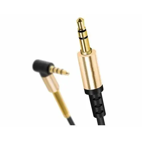 Kabel Słuchawkowy Aux Audio Mini Jack Z Mikrofonem