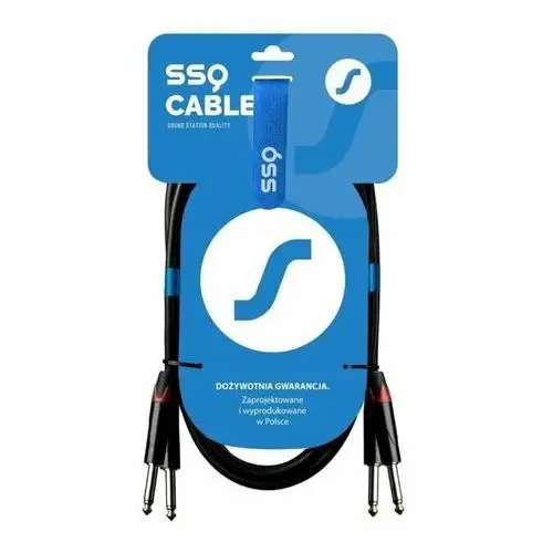 Kabel SSQ JMJM3, 2x Jack mono / 2x Jack mono