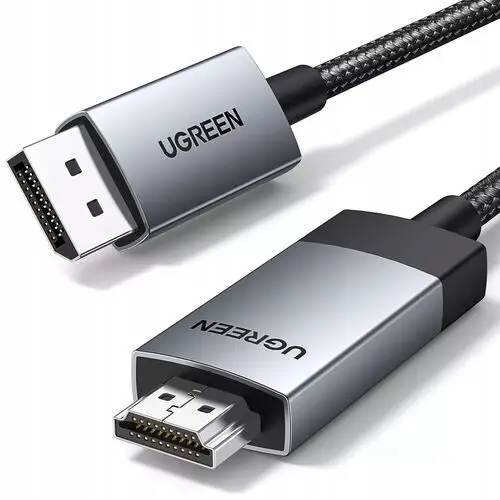 Kabel Ugreen DP119 DisplayPort do Hdmi 4K 60Hz 2m szary