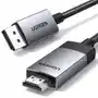 Kabel Ugreen DP119 DisplayPort do Hdmi 4K 60Hz 2m szary Sklep on-line