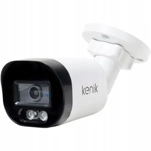 Kamera Ip Kenik KG-430TP-E2 4Mpx 2.8mm IR30 Mikrofon IP67 Tubowa Zewnętrzna