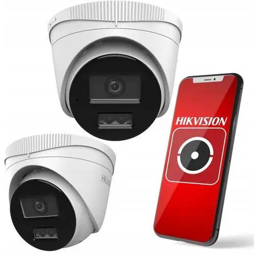 Kamera kopułka Hikvision dual light mikrofon 4MPx