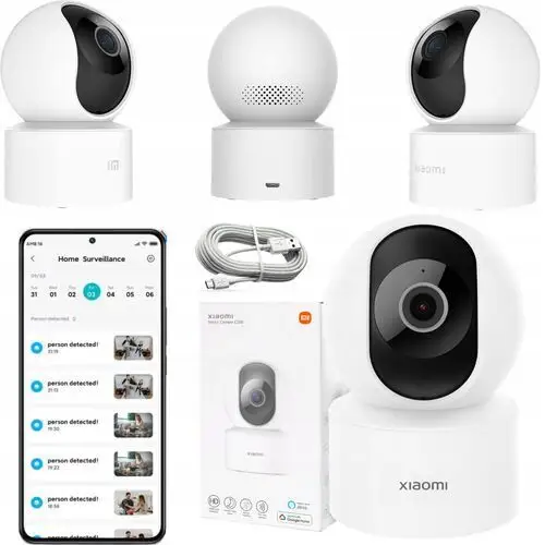 Kamera Xiaomi Wifi Domowa Obrotowa Kamerka Smart Full Hd Camera Android Ios