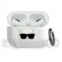 Karl Lagerfeld KLACAPSILCHWH Silicone Choupette AirPods Pro Cover (biały) Sklep on-line