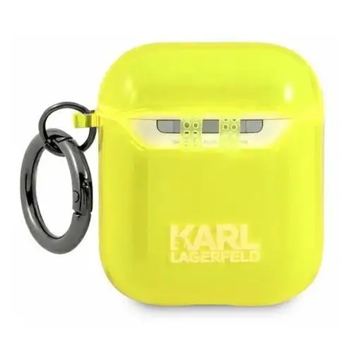 Karl Lagerfeld Choupette Head - Etui Airpods (fluo żółty), 10_20735
