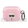 Karl lagerfeld kla3ukhgp glitter karl`s head airpods 3 cover (różowy) Sklep on-line