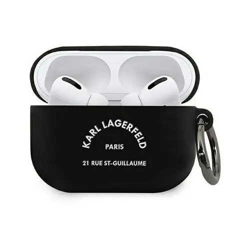 Karl Lagerfeld KLACAPSILRSGBK Silicone RSG AirPods Pro Cover (czarny)