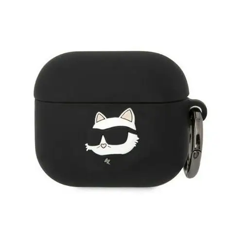 Karl lagerfeld silicone choupette head 3d do airpods 3 (czarny)