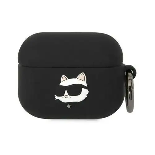 Karl lagerfeld silicone choupette head 3d do airpods pro (czarny)