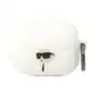 Karl Lagerfeld Silicone Karl Head 3D KLAPRUNIKH do AirPods Pro (biały) Sklep on-line