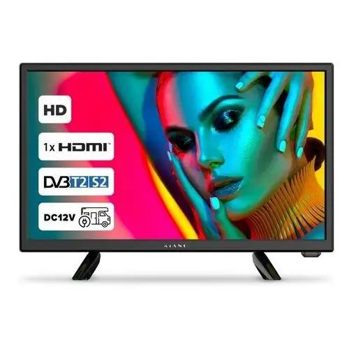 Kiano slim tv 19 travel 19" led hd ready 60hz dvb-t2