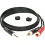 KLOTZ AY7-0100 2xRCA - 1x jack 3.5 mm - 1 m Sklep on-line