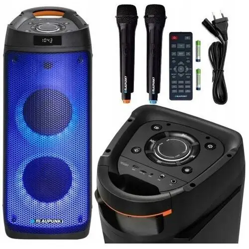 Kolumna Głośnik Przenośny Bluetooth Karaoke Blaupunkt PB06DB