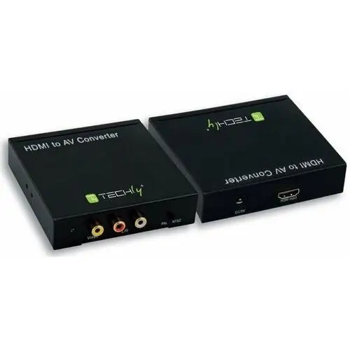 Konwerter / Adapter Techly HDMI na RCA COMPOSITE Video+Audio L/R