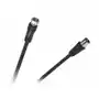 KPO2738-1,8 Kabel wtyk tv - wtyk F 1,8m czarny Sklep on-line