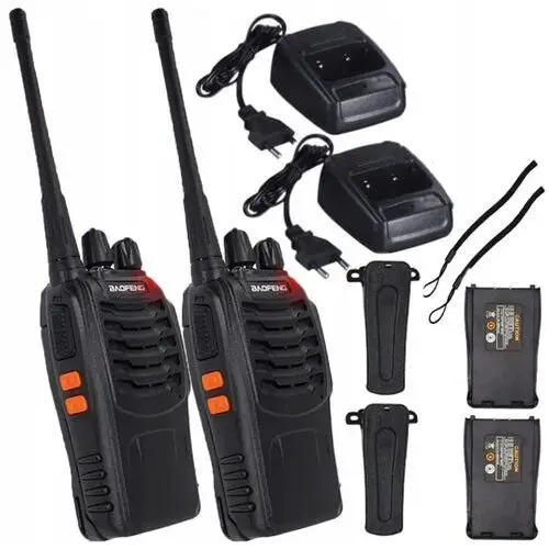 Krótkofalówka Baofeng 2x BF-888S Walkie Talkie łoki toki Pmr Słuchawki