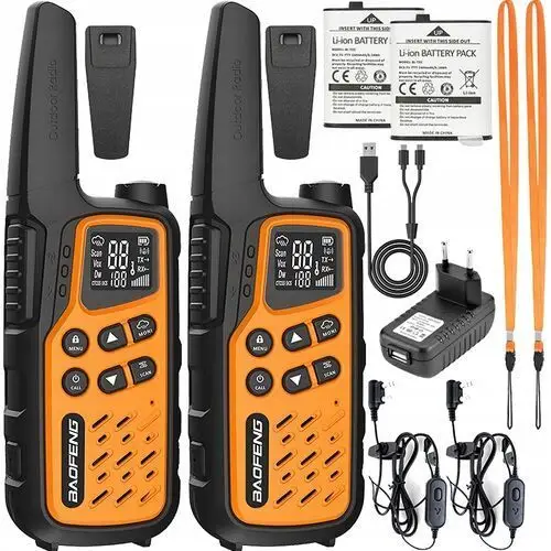 Krótkofalówka Krótkofalówki Walkie Talkie Baofeng BF-25E+ZESTAW Słuchawkowy