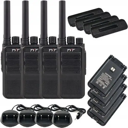 Krótkofalówki Tyt TC-666F Radia Walkie Talkie Pmr Ładowanie Usb Wytrzymała