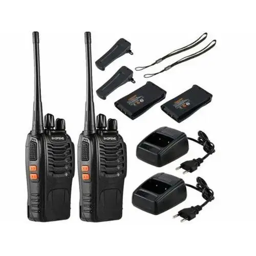 Krótkofalówki Walkie Talkie 2 X Baofeng BF-888S Ht Pmr BF888S Zestaw