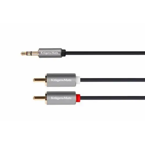 Kruger & matz Km1215 kabel jack 3.5 wtyk stereo - 2rca 10m kruger&matz basic
