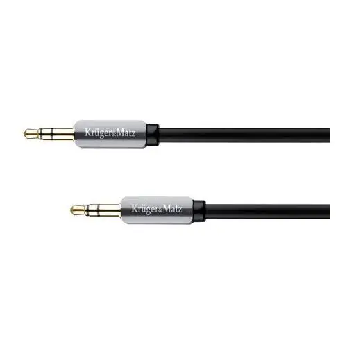 Kabel wtyk prosty - wtyk prosty jack 3.5 stereo 1.0m Kruger&Matz,50