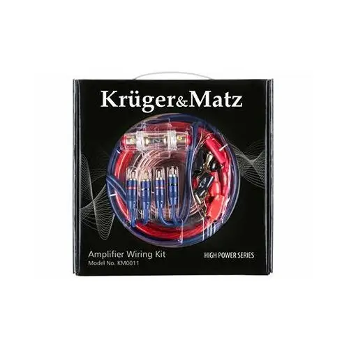 Zestaw montażowy do wzmacniaczy KRUGER&MATZ KM0011