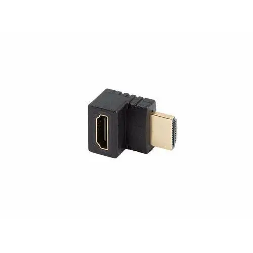 Lanberg Adapter hdmi(m)->hdmi(f) 4k kątowy góra czarny