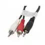 Kabel audio Lanberg stereo minijack - 2x Chinch M/M 1,5m Sklep on-line